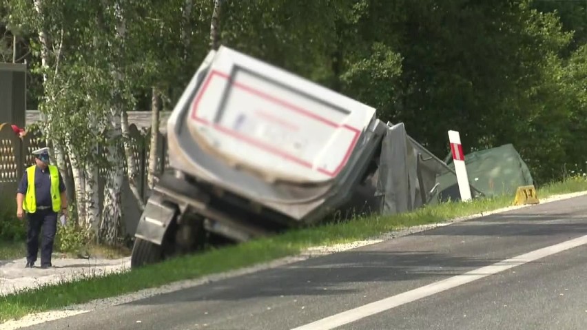 Mińsk Mazowiecki: Tragiczny wypadek na DK50 w Grębiszewie. Zginęli dwaj kierowcy i dwoje dzieci