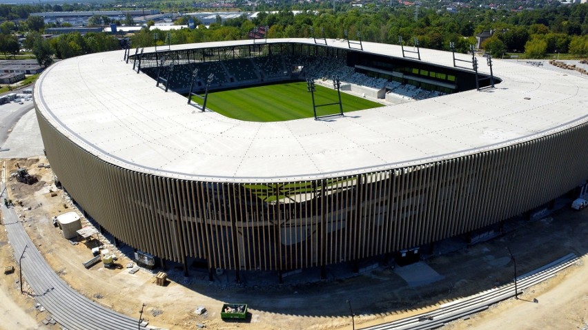 Tak prezentuje się Zagłębiowski Park Sportowy w Sosnowcu...