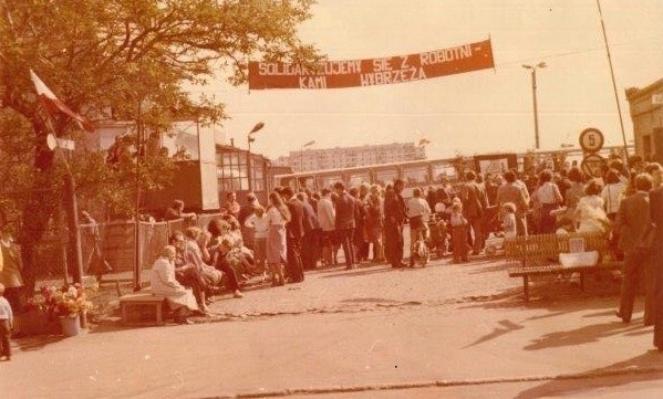 Zajezdnia PKS w Legnicy – 31 sierpnia 1980 r.