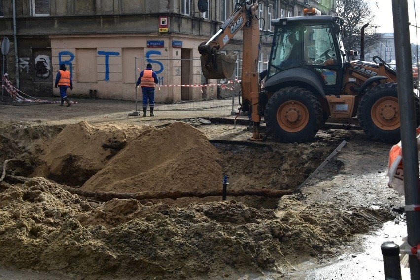 ZWiK usunął awarię, ale tramwaje ul. Franciszkańską jeszcze nie pojadą