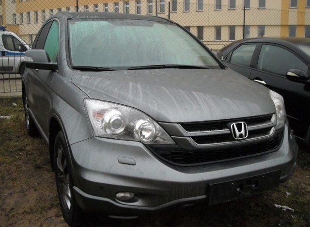 Honda crv skradziona w Szwecji