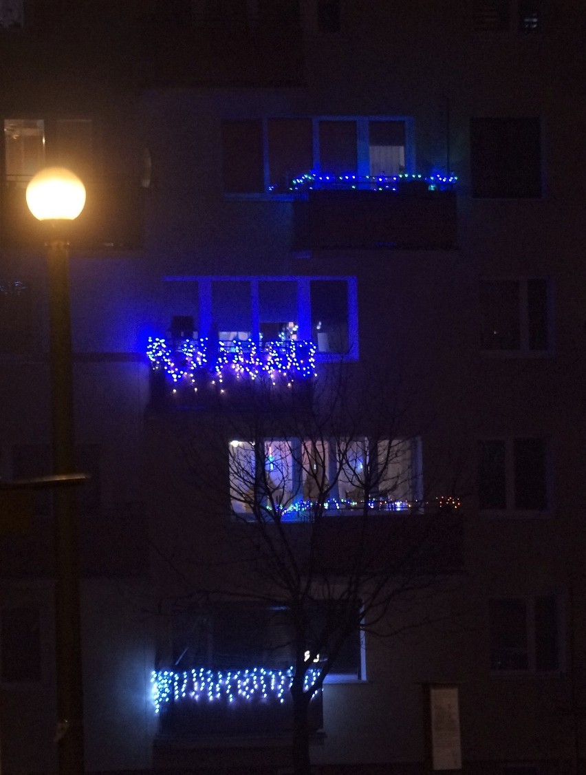 Na osiedlu Zagople w Kruszwicy świąteczny nastrój daje się...