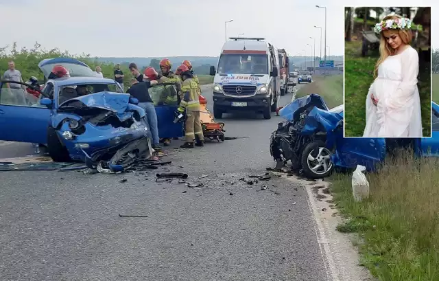 Wypadek z udziałem ciężarnej Kingi Magdoń-Papciak miał miejsce w Dzień Matki, kobieta kierowała samochodem po lewej stronie