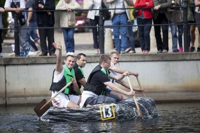 Wielki wyścig łodzi butelkowych 2015ster na bydgoszcz