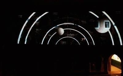 Kadr z widowiska "Opera w przestrzeni" Fot. Elektro Moon Vision