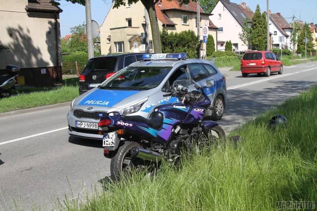 W wypadku poszkodowany został 29-letni motocyklista.