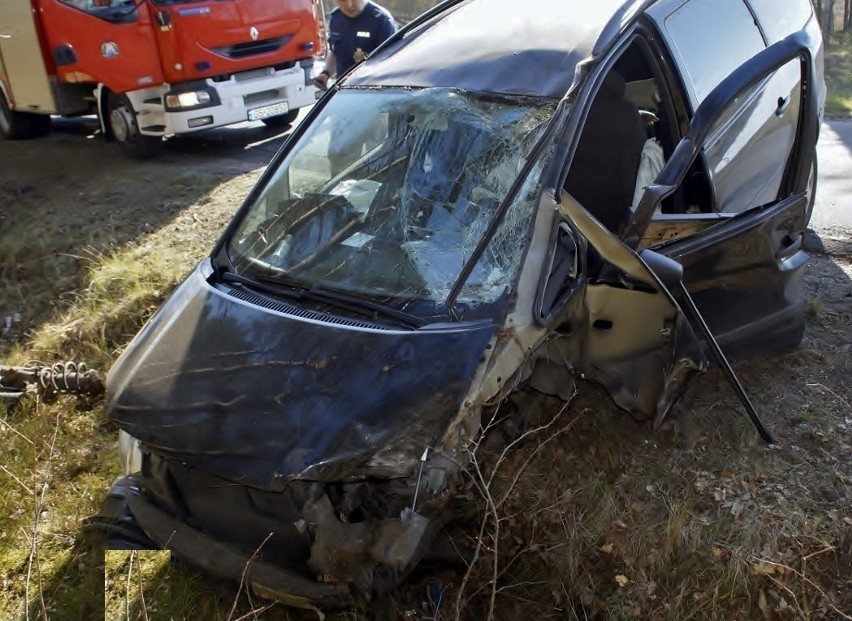 Nadmierna prędkość, utrata panowania nad samochodem. To...