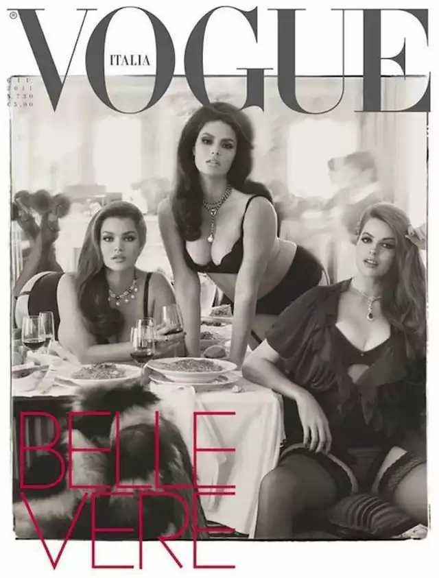 Włoski „Vogue” już w 2011 roku zaprezentował apetyczne modelki tzw. puls size w bieliźnie.zobacz ZDJĘCIA na kolejnych slajdach 