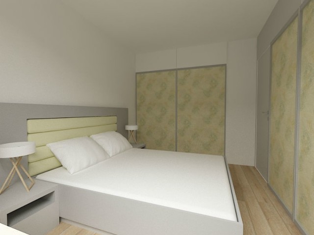 Projekt sypialni  przygotowała Urszula Gacek, architekt z Architektonicznej Pracowni Projektowej z Rzeszowa