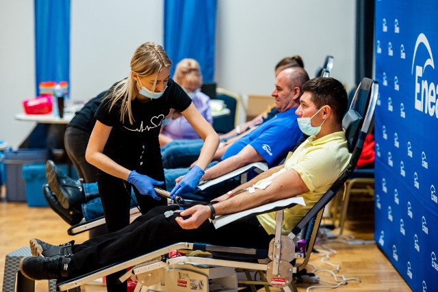 Mieszkańcy Połańca i okolic kolejny raz wzięli udział w akcji krwiodawstwa organizowanej przez Elektrownie Połaniec