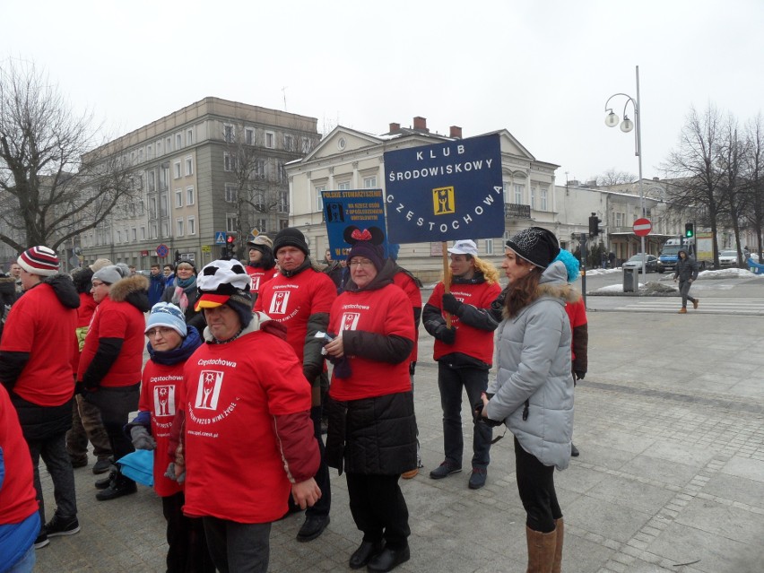 Happening w Częstochowie: zostaw w mieście 1 procent podatku [ZDJĘCIA]