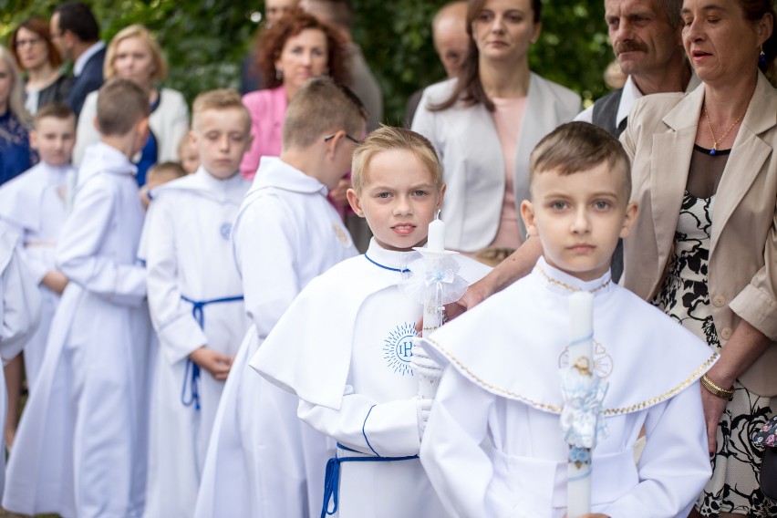 Uroczystość Pierwszej Komunii Świętej w Goworowie 20 maja 2018 [ZDJĘCIA, WIDEO]