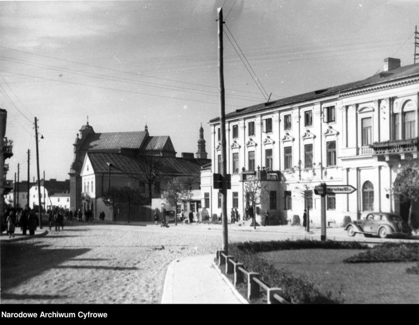 Ulica Warszawska. Lata 1939 - 1945.