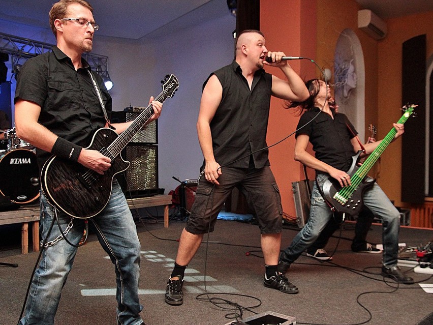 Grudziądzki zespół metalowy Drunk Riders w Akcenci