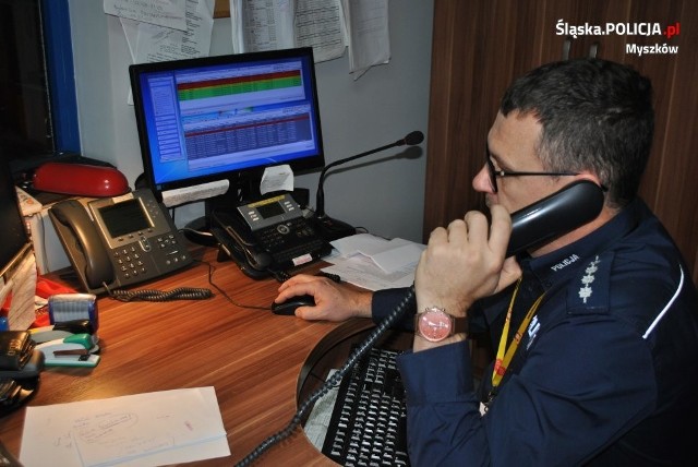 Dyżurny KPP w Myszkowie odebrał zawiadomienie o zaginionym