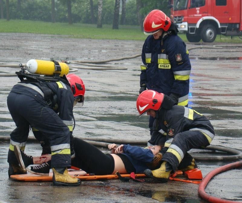 Wielkie ćwiczenia obronne w Oświęcimiu [ZDJĘCIA, WIDEO]