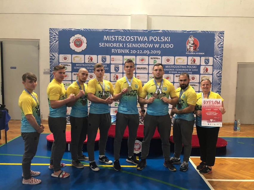 Judocy AZS-u Opole mieli bardzo dużo powodów do radości po...