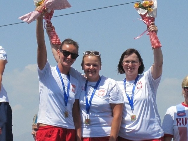 Od lewej: Karina Lipiarska-Pałka, Natalia Leśniak, Justyna Mospinek
