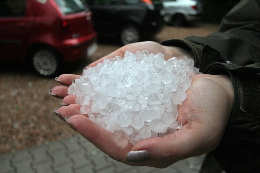 Kraków. Synoptycy ostrzegają: uwaga, będą burze z gradem!