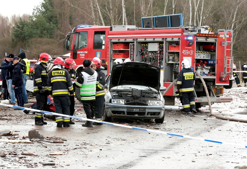 W południe w Osinowie Dolnym eksplodowało stoisko z...