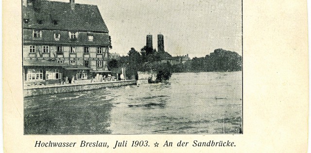 Powódź we Wrocławiu. Rok 1903