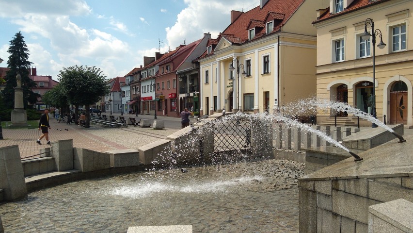 Pierwszy dzień lata na rynku w Żorach