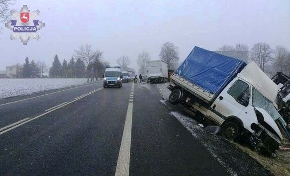 Wypadek w Strzeszkowicach