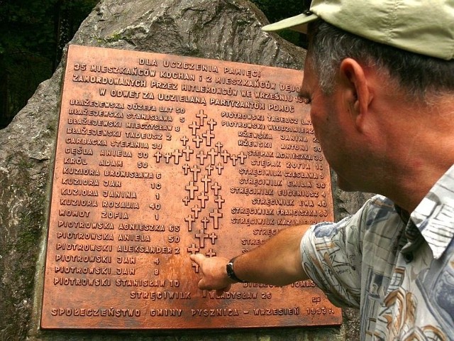 Dwadzieścioro zamordowanych to dzieci - policzył pan Zbigniew.