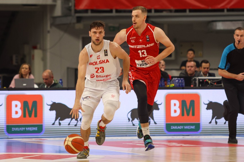 Polscy koszykarze wygrali w Lublinie ze Szwajcarią w prekwalifikacjach do EuroBasketu (ZDJĘCIA)