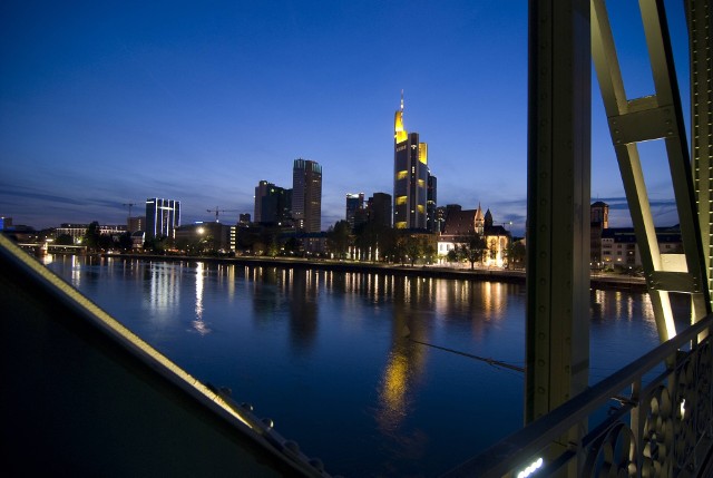 Panorama Frankfurtu nad Menem