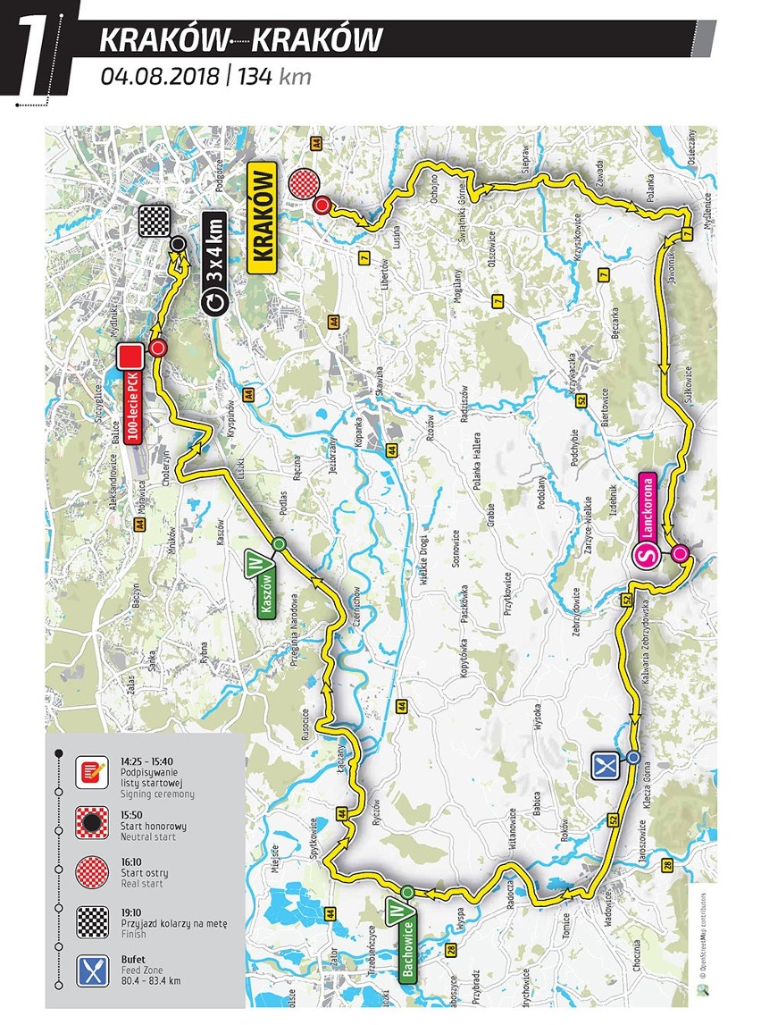 Tour de Pologne 2018 Kraków utrudnienia: zamknięte ulice,...