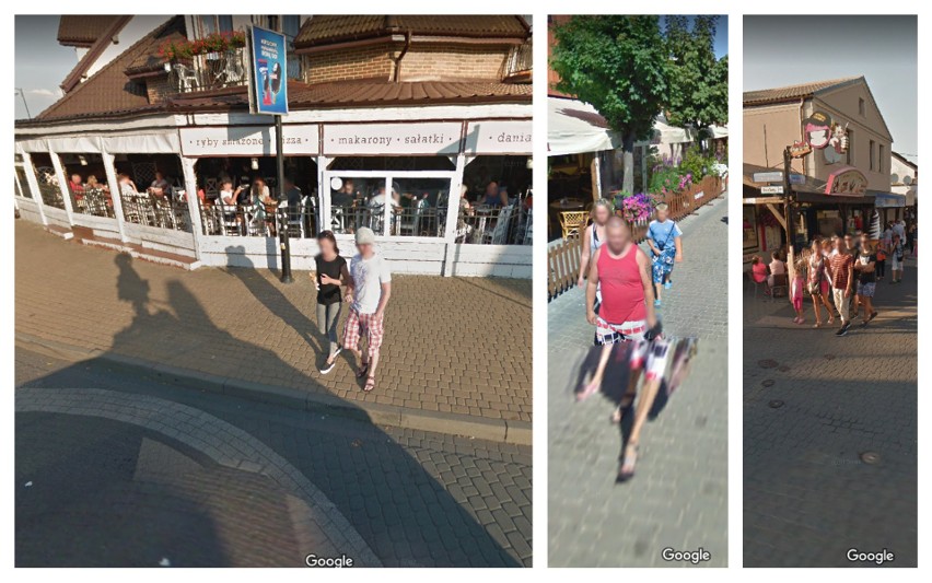 Przyłapani przez kamerę Google Street View na wakacjach w...