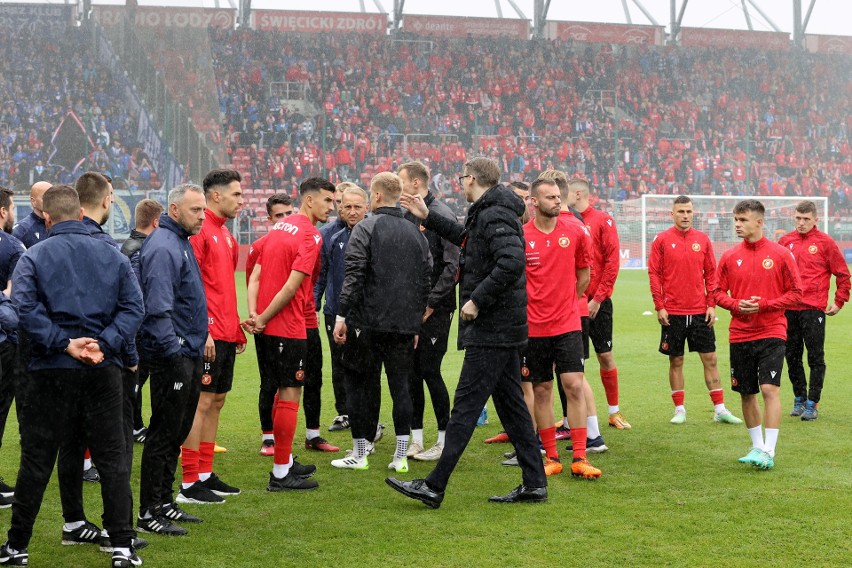 Mecz Widzew Łódź - Ruch Chorzów odwołany z powodu ulewy