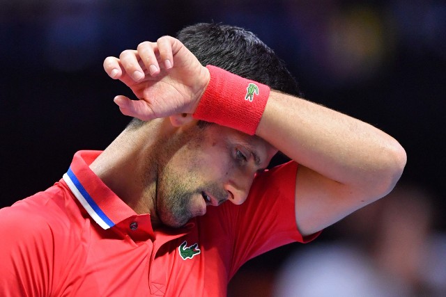 Novak Djoković przegrał swój pierwszy mecz podczas pokazowego turnieju World Tennis League