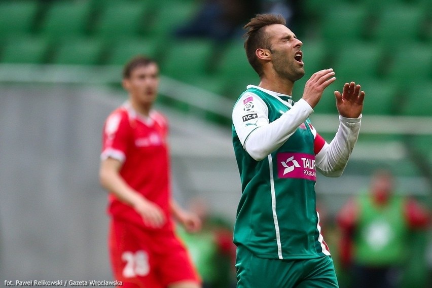 Śląsk Wrocław – Widzew Łódź 1:0. Trzy punkty dla WKS-u (WYNIK, ZDJĘCIA)