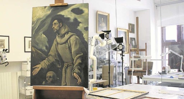 „Ekstaza św. Franciszka” to jedyne dzieło El Greca w polskich zbiorach. Drugi obraz przyjechał  z Wiednia