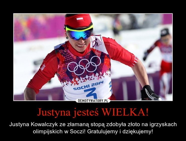 Memy o Justynie Kowalczyk: "Albo wygram, albo zdechnę"...