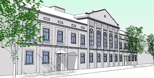 Tak będzie wyglądało suwalskie Archiwum Państwowe po gruntownym remoncie obiektu