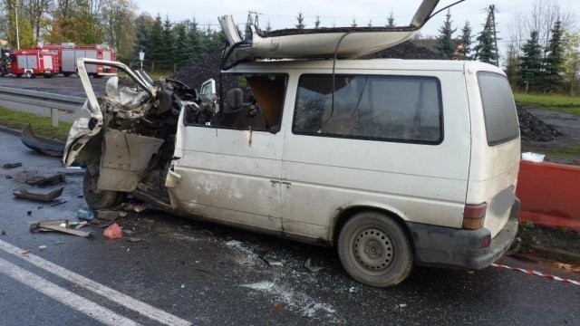 Wypadek w Glinicy: 2 osoby zginęły