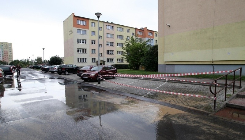 Z powodu awarii wodociągu dopływu bieżącej wody pozbawieni...