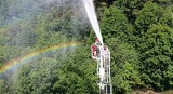 Lanckorona. Górskie ćwiczenia strażaków z pow. wadowickiego. Widowiskowe akcje na filmie i zdjęciach