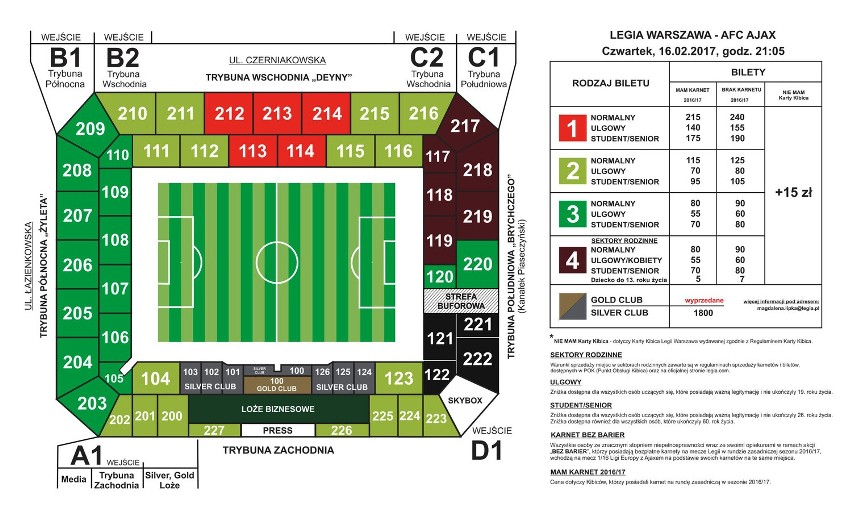 Bilety na mecz Legia - Ajax. Rusza sprzedaż! [SZCZEGÓŁY DYSTRYBUCJI]