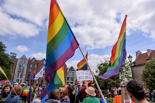V Trójmiejski Marsz Równości przeszedł ulicami Gdańska w sobotę 25.05.2019. Jeden z happeningów oburzył wiele osób