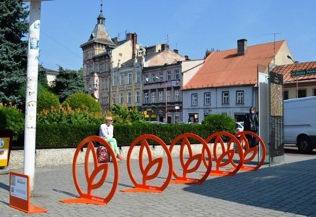 Bielsko Biała stojaki rowerowe