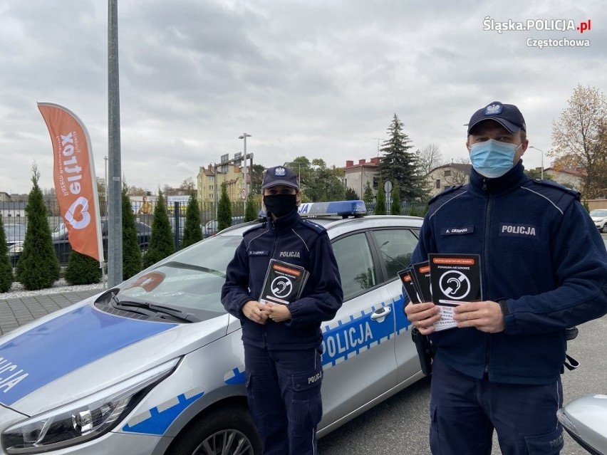 Częstochowscy policjanci otrzymali specjalne piktogramy