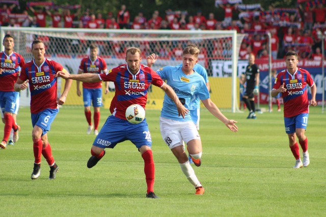 1. Liga. Raków Częstochowa pokonał Stomil Olsztyn 2:0.