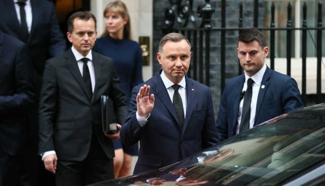 Prezydent Andrzej Duda z wizytą u nowej brytyjskiej premier Liz Truss