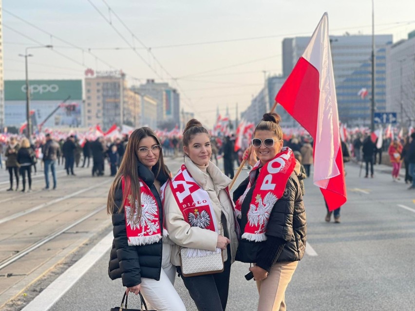 Rodzina Michalskich z Kielc wzięła udział w Marszu...