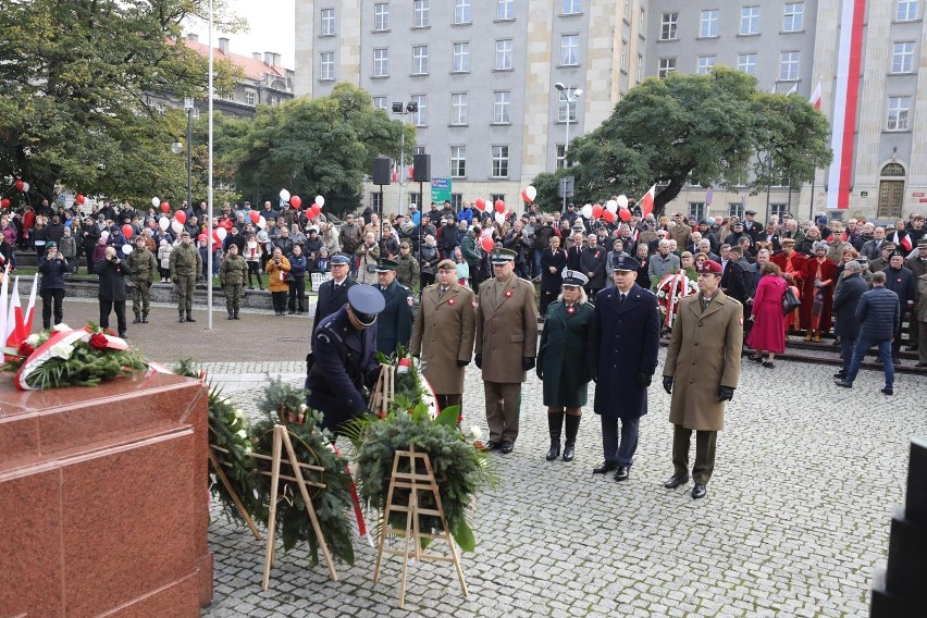 Katowice - obchody 11 listopada.