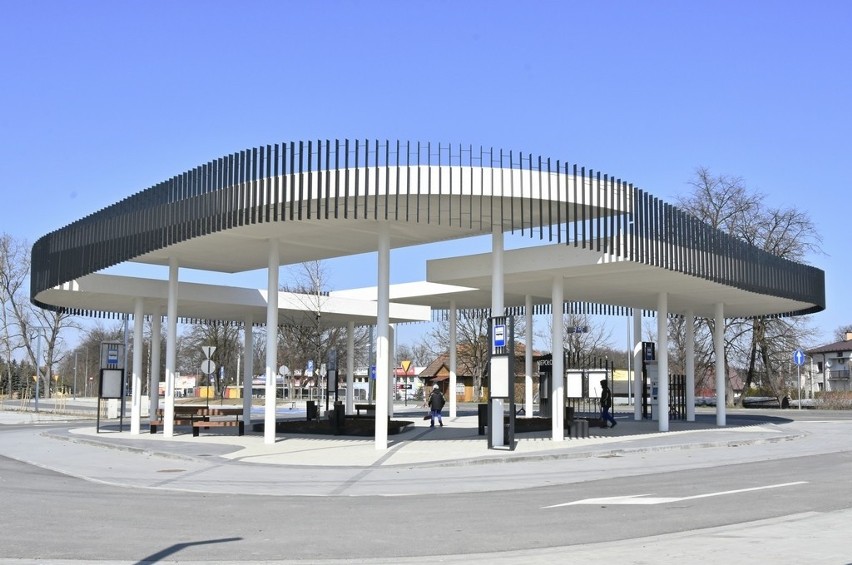 Dworzec autobusowy oraz P&R w Niepołomicach